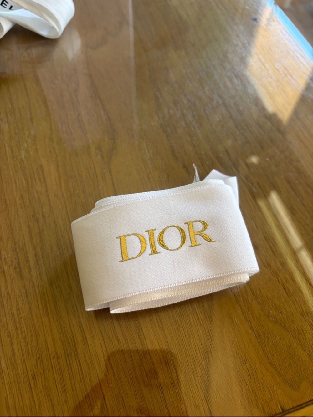 Dior ribbon
